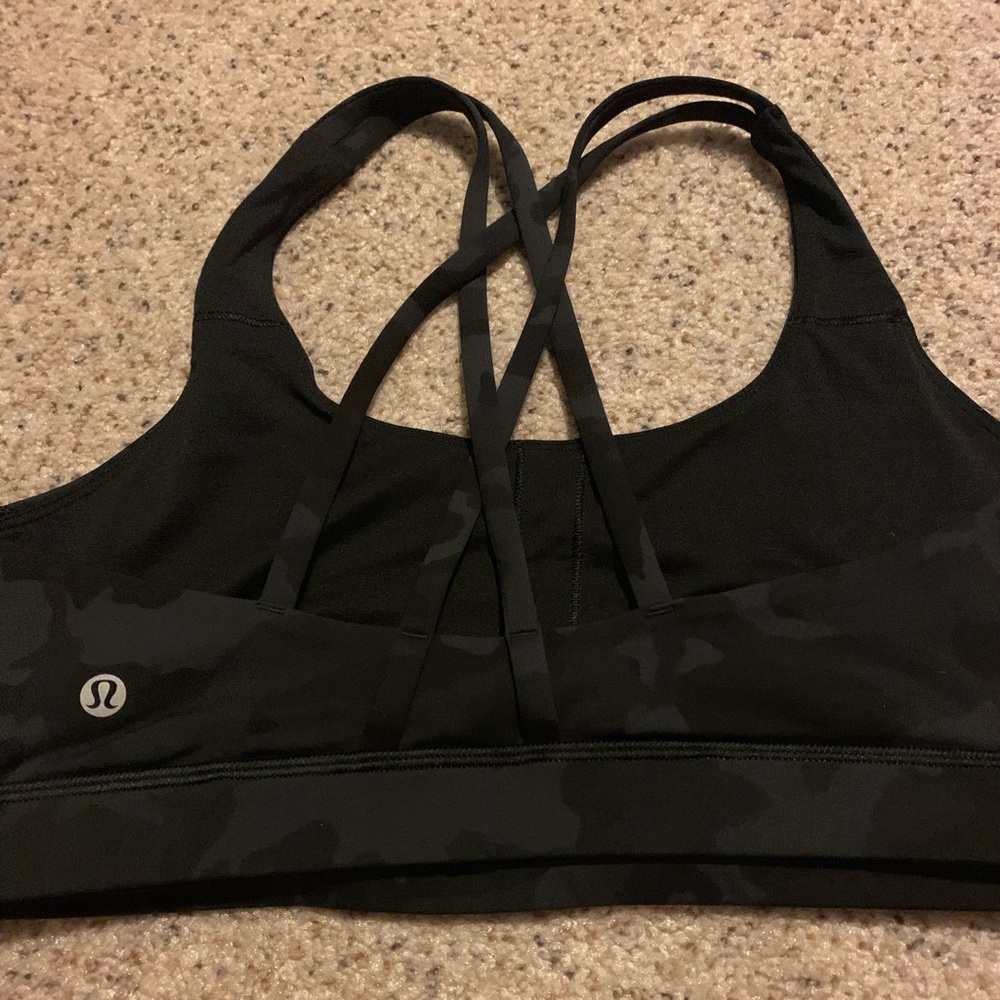 Black camo Energy bra